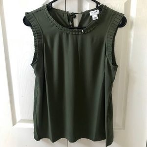 J. Crew Sleeveless Work Blouse // NWOT
